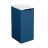 Side Vanity Cabinet Delux Collection Blue Matt Color 12" - Left Blue Matte
