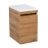 Side Vanity Cabinet NIAGARA Collection Teak Natural Color 12" Teak Natural