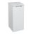 Side Vanity Cabinet Delux Collection Blue Matt Color 12" - Left White High Gloss