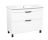 Modern Free Standing Bathroom Vanity with White Washbasin | Trevi Light Green Collection | Non-Toxic Fire-Resistant MDF-40" White
