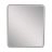 LED Mirror Donatello- 24"-GOLD Black