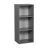 18" x 36" Wall Cabinet-Single Door-with Black Matte door Grey