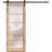 Sturdy Barn Door | Quadro 4002 Cognac Oak with Frosted Glass | 6.6FT Rail Hangers Heavy Hardware Set | Solid Panel Interior Doors Oak