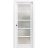Sliding French Pocket Door | Quadro 4002 Black Matte with Frosted Glass | Kit Trims Rail Hardware | Solid Wood Interior Bedroom Sturdy Doors White