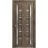 Sliding Closet Bi-fold Doors | Quadro 4088 Cognac Oak with Frosted Glass | Sturdy Tracks Moldings Trims Hardware Set | Wood Solid Bedroom Wardrobe Doors  Cognac Oak