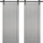 Sliding Double Barn Doors Hardware | Quadro 4111 Matte Black | 13FT Rail Sturdy Set | Kitchen Lite Wooden Solid Panel Interior Bedroom Bathroom Door Ginger Ash