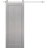 Sliding Barn Door Hardware | Quadro 4111 Walnut | Silver 6.6FT Rail Hangers Sturdy Set | Lite Wooden Solid Panel Interior Doors Ginger Ash
