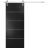 Sturdy Barn Door with Hardware | Planum 0020 Matte Black | 6.6FT Rail Hangers Heavy Set | Solid Panel Interior Doors Black Matte