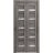 Sliding Closet Bi-fold Doors | Quadro 4445 White Silk with Frosted Glass | Sturdy Tracks Moldings Trims Hardware Set | Wood Solid Bedroom Wardrobe Doors  Nebraska Grey