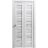 Sliding Closet Bi-fold Doors | Quadro 4445 White Silk with Frosted Glass | Sturdy Tracks Moldings Trims Hardware Set | Wood Solid Bedroom Wardrobe Doors  Nordic White