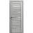 Solid French Door | Quadro 4445 Light Grey Oak with Frosted Glass | Single Regular Panel Frame Trims Handle | Bathroom Bedroom Sturdy Doors  Light Grey Oak
