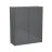 24" x 36" Wall Cabinet-Double Door-with Shaker White Matte door Grey