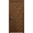 Interior Solid French Door 18 x 80 inches | Ego 5005 Natural Oak | Single Regular Panel Frame Handle | Bathroom Bedroom Modern Doors EGO Cognac Oak