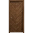 Sliding Pocket Door 18 x 84 inches | Ego 5005 Cognac Oak Veneer | Kit Rail Hardware | Solid Wood Interior Bedroom Modern Doors EGO Cognac Oak