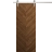 Modern Barn Door 18 x 80 inches | Ego 5005 Cognac Oak Veneer | 6.6FT Silver Rail Track Heavy Hardware Set | Solid Panel Interior Doors EGO Cognac Oak