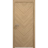 Interior Solid French Door 18 x 80 inches | Ego 5005 Natural Oak | Single Regular Panel Frame Handle | Bathroom Bedroom Modern Doors EGO Natural Oak
