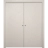 Sliding French Double Pocket Doors 36 x 80 inches | Ego 5005 Cognac Oak Veneer | Kit Rail Hardware | Solid Wood Interior Bedroom Modern Doors EGO Painted White Oak