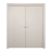 Sliding French Double Pocket Doors 60 x 80 inches | Ego 5005 Natural Oak | Kit Rail Hardware | Solid Wood Interior Bedroom Modern Doors EGO Painted White Oak