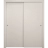 Sliding Closet Bypass Doors 36 x 80 inches | Ego 5005 Marble Oak | Rails Hardware Set | Wood Solid Bedroom Wardrobe Doors EGO Painted White Oak