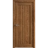 Interior Solid French Door 18 x 80 inches | Ego 5006 Marble Oak | Single Regular Panel Frame Handle | Bathroom Bedroom Modern Doors EGO Cognac Oak