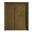 Sliding French Double Pocket Doors 72 x 80 inches | Ego 5006 Painted White Oak | Kit Rail Hardware | Solid Wood Interior Bedroom Modern Doors EGO Marble Oak