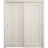 Sliding Closet Bypass Doors 36 x 80 inches | Ego 5006 Marble Oak | Rails Hardware Set | Wood Solid Bedroom Wardrobe Doors EGO Painted White Oak