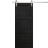 Modern Barn Door 18 x 80 inches | Ego 5010 Marble Oak | 6.6FT Silver Rail Track Heavy Hardware Set | Solid Panel Interior Doors EGO Painted Black Oak