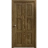 Sliding Closet Bi-fold Doors 36 x 80 inches | Ego 5010 Painted Black Oak | Sturdy Tracks Moldings Trims Hardware Set | Wood Solid Bedroom Wardrobe Doors EGO Marble Oak
