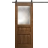 Modern Barn Door 18 x 80 inches | Ego 5011 Cognac Oak Veneer | 6.6FT Rail Track Heavy Hardware Set | Solid Panel Interior Doors EGO Cognac Oak