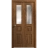 Sliding Closet Bi-fold Doors 36 x 80 inches | Ego 5011 Natural Oak | Sturdy Tracks Moldings Trims Hardware Set | Wood Solid Bedroom Wardrobe Doors EGO Cognac Oak