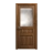 Interior Solid French Door 36 x 80 inches | Ego 5011 Painted White Oak | Single Regular Panel Frame Handle | Bathroom Bedroom Modern Doors EGO Cognac Oak