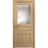 Interior Solid French Door 18 x 80 inches | Ego 5011 Marble Oak | Single Regular Panel Frame Handle | Bathroom Bedroom Modern Doors EGO Natural Oak