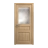 Interior Solid French Door 36 x 80 inches | Ego 5011 Painted White Oak | Single Regular Panel Frame Handle | Bathroom Bedroom Modern Doors EGO Natural Oak