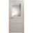 Interior Solid French Door 18 x 80 inches | Ego 5011 Marble Oak | Single Regular Panel Frame Handle | Bathroom Bedroom Modern Doors EGO Painted White Oak