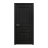 Interior Solid French Door 24 x 80 inches | Ego 5012 Cognac Oak Veneer | Single Regular Panel Frame Handle | Bathroom Bedroom Modern Doors EGO Painted Black Oak