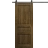 Modern Barn Door 18 x 80 inches | Ego 5012 Painted White Oak | 6.6FT Rail Track Heavy Hardware Set | Solid Panel Interior Doors EGO Marble Oak