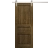 Modern Barn Door 18 x 80 inches | Ego 5012 Painted White Oak | 6.6FT Silver Rail Track Heavy Hardware Set | Solid Panel Interior Doors EGO Marble Oak