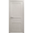Interior Solid French Door 18 x 80 inches | Ego 5012 Painted Grey Oak | Single Regular Panel Frame Handle | Bathroom Bedroom Modern Doors EGO Painted White Oak