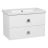 Modern Wall-Mount Bathroom Vanity with Washbasin | Picasso White Matte Collection | Non-Toxic Fire-Resistant MDF-32" White