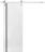 Sliding Barn Door with 6.6ft Hardware | Planum 0016 Matte Grey and Aluminum Strips | Rail Hangers Sturdy Silver Set | Modern Solid Panel Interior Doors White