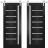 Sturdy Double Barn Door | Quadro 4088 Nebraska Grey with Frosted Glass | Silver 13FT Rail Hangers Heavy Set | Solid Panel Interior Doors Black Matte