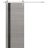 Sturdy Barn Door | Planum 0040 Grey Oak with Black Glass | Silver 6.6FT Rail Hangers Heavy Hardware Set | Solid Panel Interior Doors Grey Oak