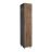 18" x 96" Utility Cabinet-Double Door-with Black Matte door Natural Teak