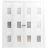Sliding Closet Double Bi-fold Doors | Sete 6003 White Silk | Sturdy Tracks Moldings Trims Hardware Set | Wood Solid Bedroom Wardrobe Doors  White
