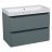 Modern Wall-Mounted Bathroom Vanity with Washbasin | Luxury Green Matte Collection | Non-Toxic Fire-Resistant MDF-36" Green Matte