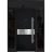 Front Exterior Prehung Steel Door / Deux 6072 Black Enamel / 2 Sidelight and Transom Window Sidelite / Entry Metal Modern Painted W12+36+12" x H80+16" Left hand Inswing Black