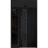 Front Exterior Prehung Steel Door / Deux 6078 Black Enamel / Sidelight and Transom Window Sidelite / Entry Metal Modern Painted W36+12" x H80+16" Right hand Inswing Black