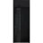 Front Exterior Prehung Steel Door / Deux 6078 Black Enamel / Transom Window Sidelite / Entry Metal Modern Painted W36" x H80+16" Right hand Inswing Black