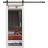 Sturdy Barn Door | Lucia 1299 Matte Black | 6.6FT Rail Hangers Heavy Hardware Set | Modern Solid Panel Interior Doors-32" x 84" White