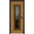 Front Exterior Prehung Steel Door / Ballucio 6044 Gray Graphite / Stainless Inserts Single Modern Painted-W36" x H80"-Left-hand Inswing Oak